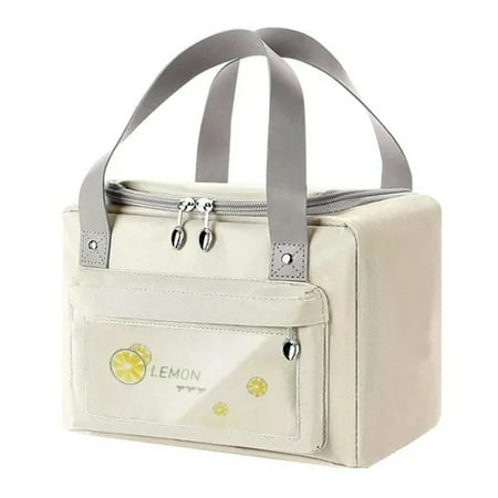 

Portable Thermal Insulated Lunch Bag Cooler Lunchbox Storage Bag Lady Carry Picinic Food Tote Insulation-A