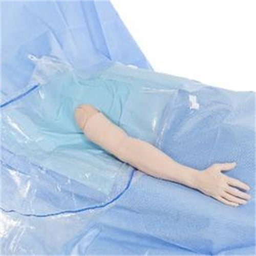 Kimberly-Clark Shoulder Drape - Split, 112X60, Sterile, Box of 12 