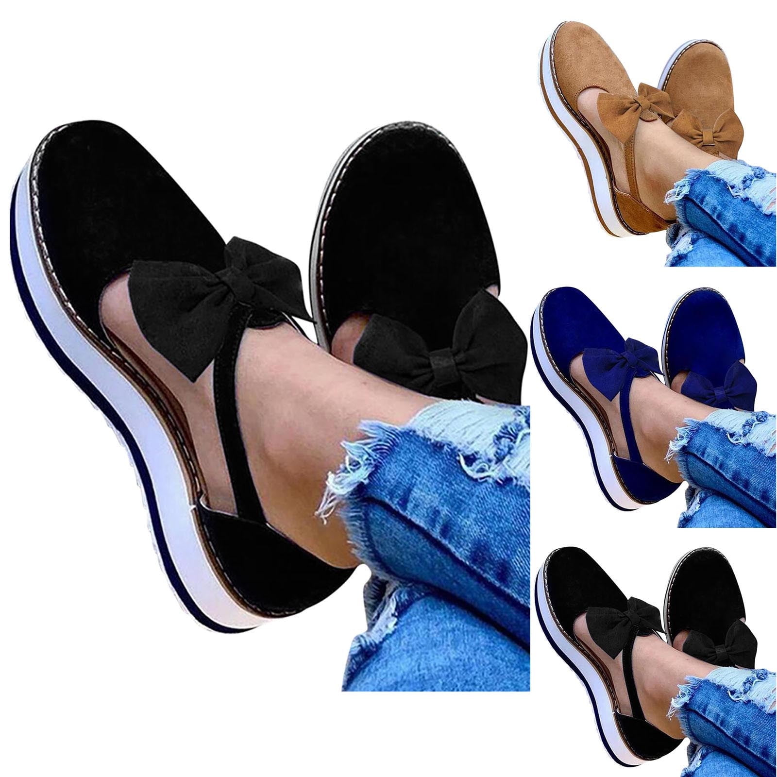 AXXD Flats Shoes Hiking Mom 2022 Flexible Wedding Comfy Tennis