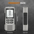 thumbnail image 2 of Stud Finder Wall Scanner, 5 in 1 Multifunction Stud Locator with Upgraded Smart Sensor, HD LCD Display and Audio Alarm for The Center & Edge of Metal, Studs, AC Wire, and Pipe Detection (White), 2 of 5