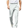 thumbnail image 4 of Akiihool Mens Outdoor Work Pants Men's Casual Cargo Pants Camo Pants Work Pants Light Gray,XXXXXXXL, 4 of 7