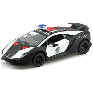 ミステリーアクション　ランボルギーニ　POLICE CAR Lambo Centenario Police Black and White Hyper-Spec Series 1/24