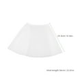 thumbnail image 7 of HONMEET Adjustable Hair Styling Cape - White Pleated Short Bib for Salon, Hair Dye, Beauty, and Makeup Clients, 7 of 7