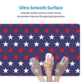 thumbnail image 6 of Extra Large Mouse Pad, Usa America Stars Pattern Desk Mat - Square Mouse Pad Non-Slip Rubber Base Mouse Pad for Desktop, Laptop, 29.5 x 15.8 inch, 6 of 8