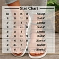 thumbnail image 4 of Womens Sandals Comfortable Casual Summer New Solid Outdoor Wear Beac Wedge Heel Flat Sandals, 4 of 9