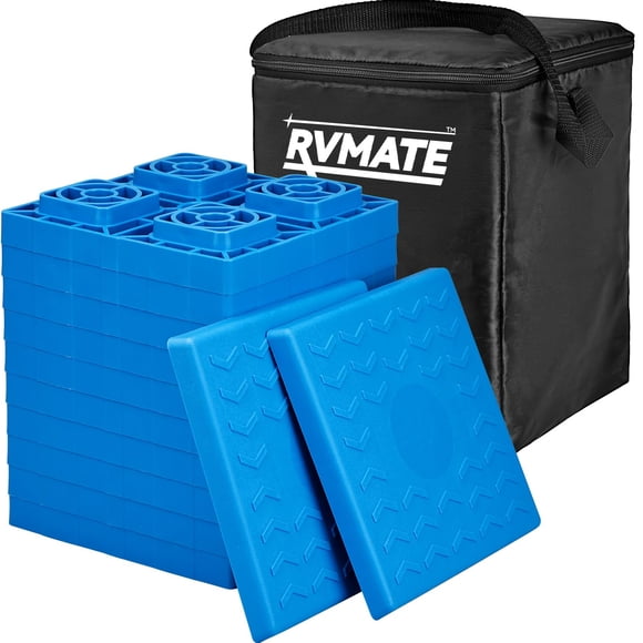 Bloques Niveladores para RV Paquete de 12 RVMATE 22x22x4 cm Resistente