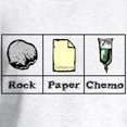 thumbnail image 3 of CafePress - Rock Paper Chemo Sweatshirt - Crew Neck Sweatshirt, 3 of 5