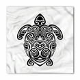 thumbnail image 1 of Black and White Bandana, Maori Turtle, Unisex Head and Neck Tie, by Ambesonne, 1 of 2