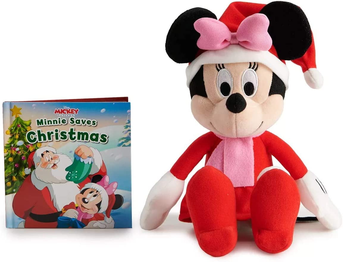 Kohl s Cares Minnie Saves Christmas Plush Figure with Book Walmart