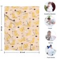 thumbnail image 4 of Golden Retriever Blanket,Comfortable Soft Flannel Throw Blanket,All Season,Warm Lightweight Blankets for Sofa Bed Couch Living Room Chair,30"x40", 4 of 4
