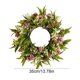 thumbnail image 3 of Decoración de coronas de flores artificiales • Decoración de la puerta principal, ventana, ventana, terraza, porche • Decoración de boda en casa de granja de primavera y verano, 3 of 6