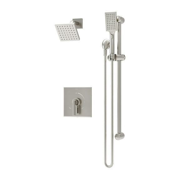 Symmons S369815trm Duro Hydromersion Pressure Balanced Shower System - Nickel