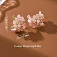 thumbnail image 2 of Sunyuer 14K Gold Plated Little Daisy Earrings Studs for Women Petite Flowers Studs Earrings, 2 of 5