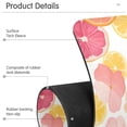 thumbnail image 4 of Yayeee Faucet Mat for Kitchen Sink 14.7" Diatomite Long Splash Guard Pad, Pink Floral Orange, 2 Pack, 4 of 7