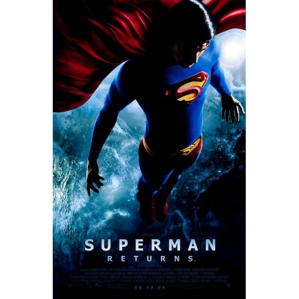 Superman Returns Movie Poster 11 X 17 Style B Walmart Com Walmart Com