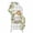 Green, variant on Lions Zebras Giraffes Arch Backdrop Cover 5FT, Cute Animals Tropical Palm Beige Spandex Fitted Stretchy Arch Stand Covers, Round Top Chiara Backdrop Cover for Wedding Party Birthday Baby Shower