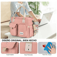 thumbnail image 4 of Lonchera Térmica Bloosom Bolsa De Almuerzo Portátil Fiambrera 16l Rosa, 4 of 4