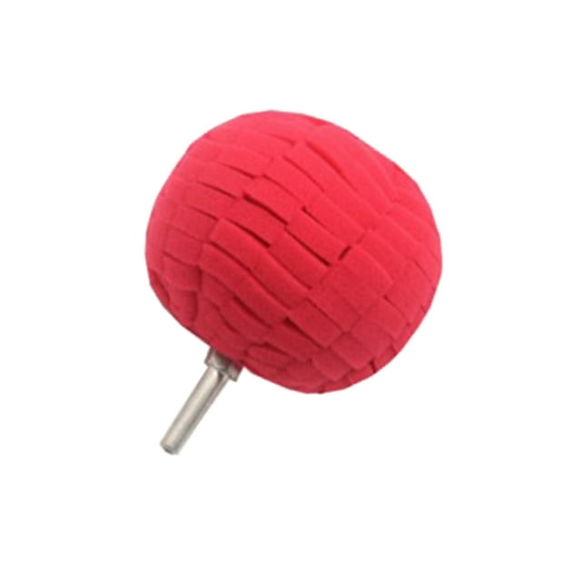 FlyFlise Polishing Sanding Abrasive Ball 3 Inch Buffering Wheel Diameter with 1/4 Inch