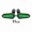 Green, variant on Motorcycle Slider Frame Slider Engine Protective Guard cover Falling Protection Fit For Kawasaki Ninja500 Z500