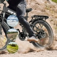 thumbnail image 4 of HiyViy Electric Bike for Adults, 26*4.0 Fat Tire Electric Mountain bicycle,Peak 2250W Motor 48V 15Ah 7-Speed Ebike UL2849, 4 of 8