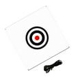 thumbnail image 1 of Xingzhi Cible de Golf en Toile Filet d'Entraînement pour Extérieur Jardin Blanc, 1 of 5