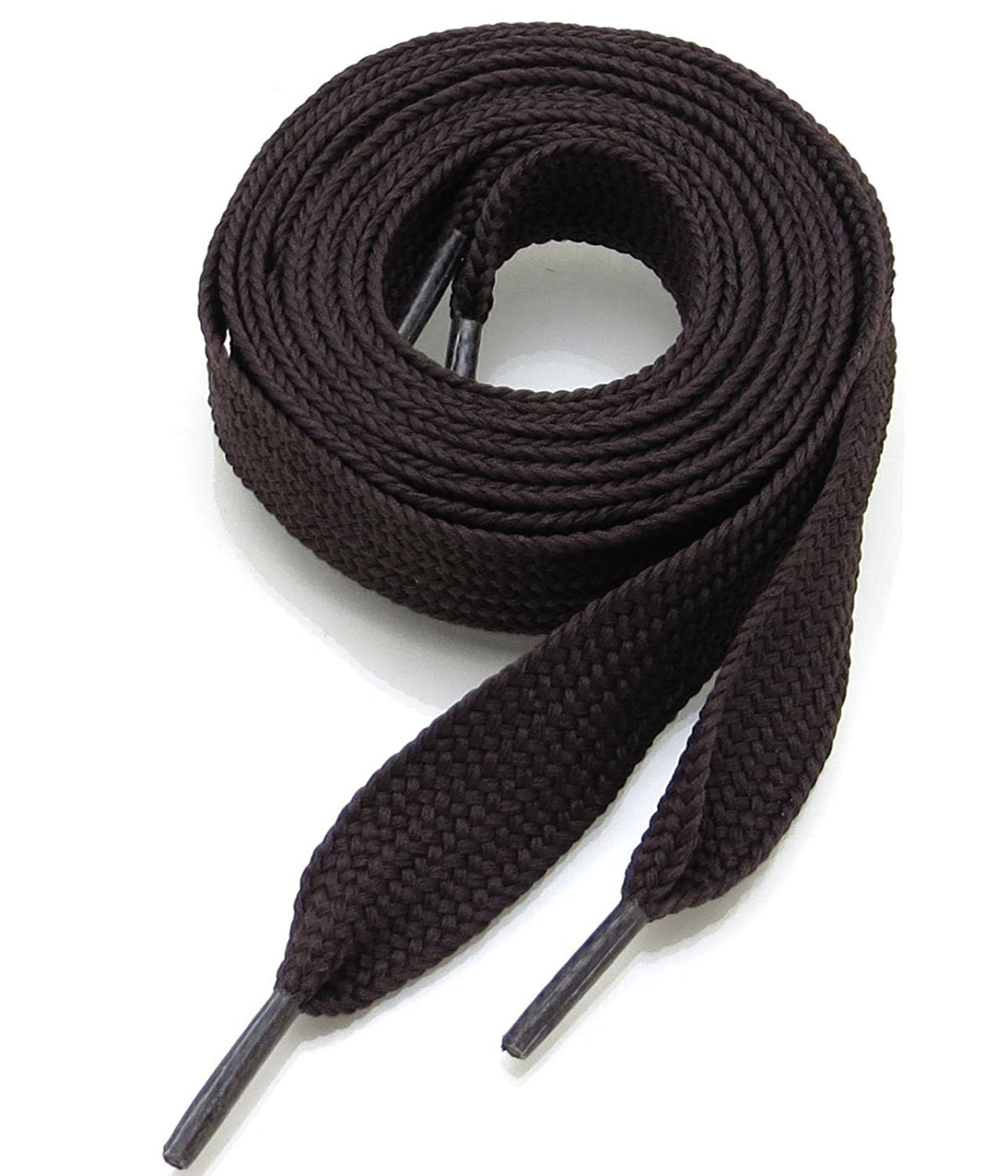 Thick Flat 3/4 Wide Shoelaces Solid Color for All Shoe Types 