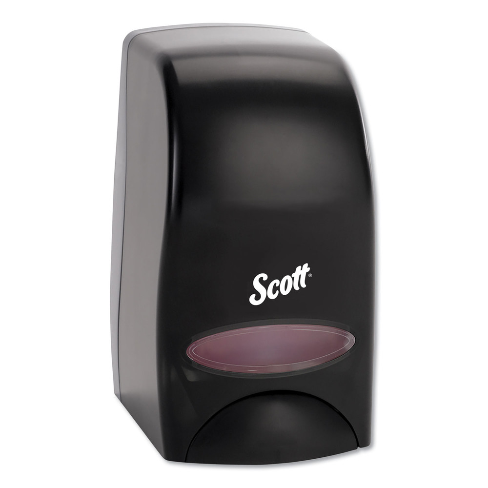 Scott KCC 92145 Essential 5 in. x 5.25 in. x 8.38 in. 1000 mL Manual Skin Care Dispenser - Black