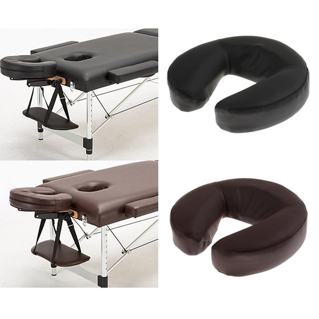 2 Pack 27x28x6cm Almohada De Cojín Facial Para De Universal Para Cama De Salvador Cojín de almohada de mesa de masaje