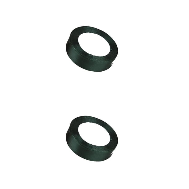 Matsuzay Paquete de cinta para boda, accesorios para manualidades, costura, cintas de poliéster, Navidad, Halloween, cumpleaños, verde, negro, Verde Negro 73 2Conjunto