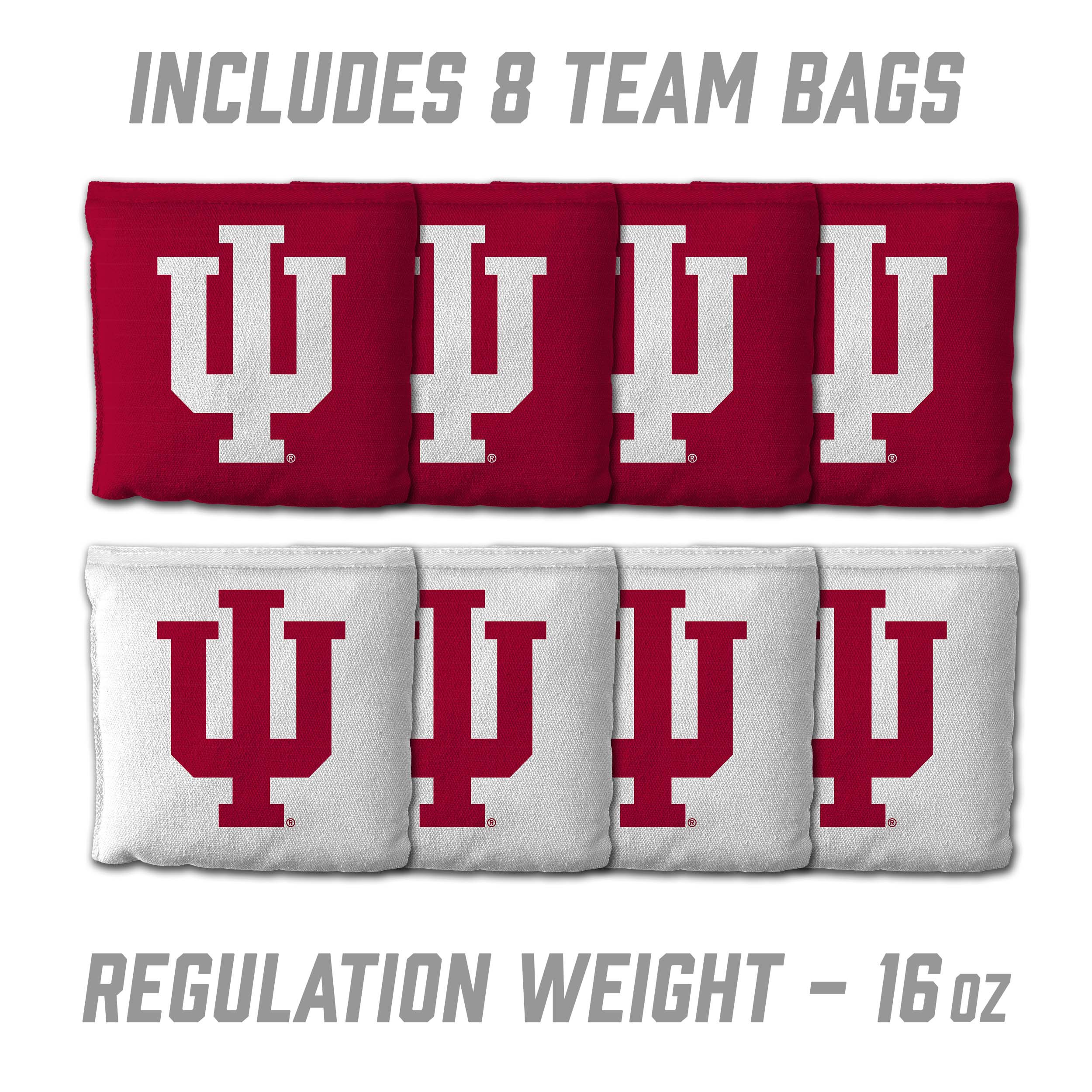 YouTheFan NCAA Indiana Hoosiers 2' x 3' MDF Cornhole Game