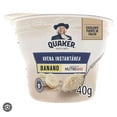thumbnail image 3 of Quaker Instant Oatmeal Cups Banana Flavor Whole Grain Hot Cereal 1.41oz, 3 of 9