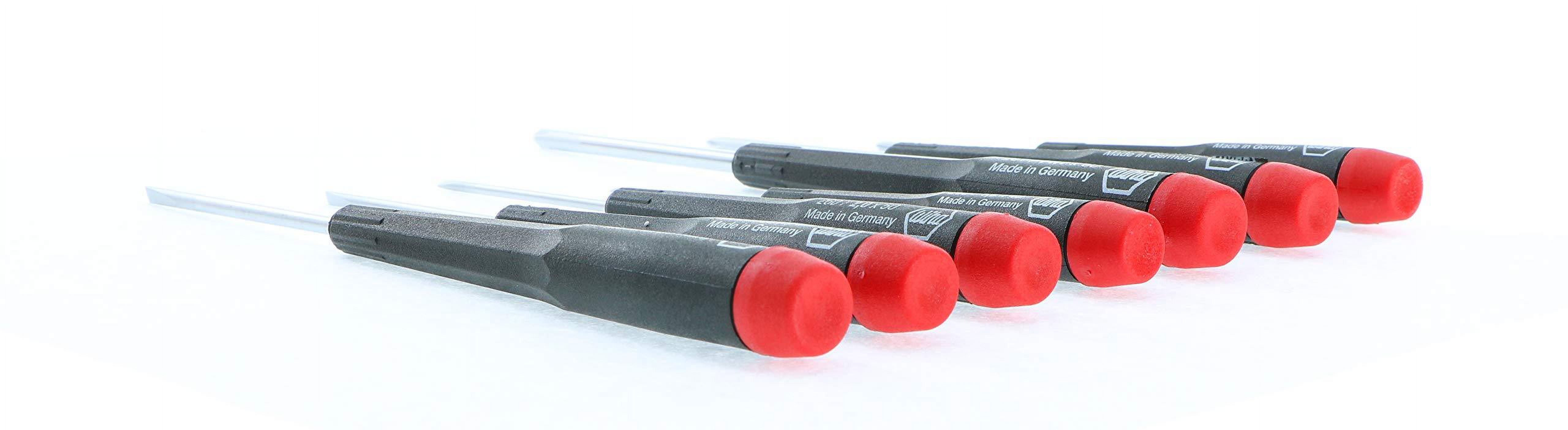 Wiha Precision Long Slotted/Phillips Screwdrivers (7 Piece Set)
