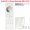 White, variant on Mosiee Smart Led Strip Controller Remote Control Dimming Remote with 30M Range Black