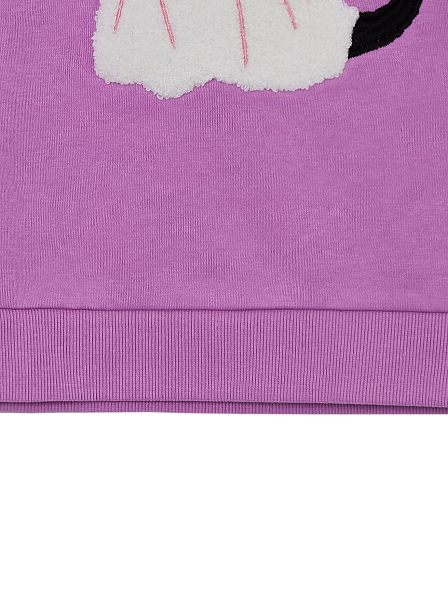 Way to Celebrate Girls Halloween Fleece Sweatshirt, Sizes 4-18