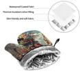 thumbnail image 6 of Fotbe Tribal Futuristic Warrior for 4Pcs Oven Mitts and Pot Holders, 500℉ Heat Resistant Oven Mitts , Non-Slip Silicone Surface Safe for Baking, Cooking, BBQ, 6 of 6