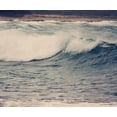 thumbnail image 2 of Coomes, Sylvia 14x12 White Modern Wood Framed Museum Art Print Titled - Ocean Wave 1, 2 of 4