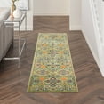 thumbnail image 2 of Nourison Allur Bohemian Sage Ivory 2'3" x 12' Area Rug (2x12), 2 of 6