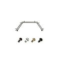 thumbnail image 2 of Boho Curtain Rods & Hardware - Telescoping Rods, Satin Nickel Finish, Adjustable Lengths, 2 of 2
