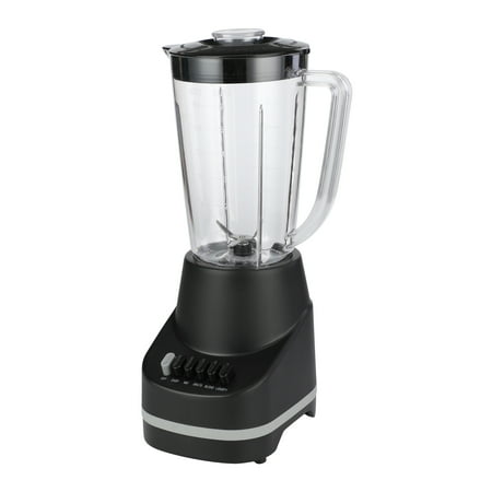 

Mainstays 6 Speed Blender with 48 ounce Jar 1.5L jar Black