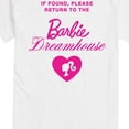 thumbnail image 3 of Barbie - If Found, Return to Barbie Dreamhouse Short Sleeve Graphic T-Shirt, 3 of 5