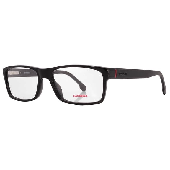 Carrera 8852 Full Rim Rectangular Black Eyeglasses