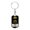 Dog Tag with Swivel Keychain (Gold), variant on Ojos Azules Cat Dad King Dog Tag Keychain Stainless Steel Silver Tone or Gold Tone
