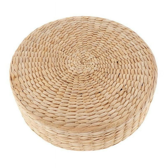 Japanese Straw Cushion Tatami Floor Cushion - 30x30x10cm