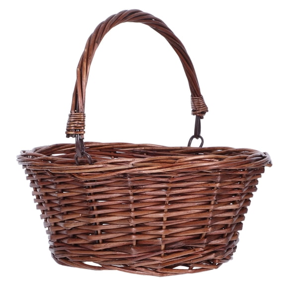 Soimiss 1Pack Elegant Picnic Basket for Grocery Storage and Family Outings