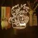 thumbnail image 2 of Luz de noche LED 3D de Dragon Ball Z, Super Saiyan, Son Goku, Vegeta, modelo de figura, lámpara de mesa, juguetes de acción para niños, regalo de cumpleaños, 2 of 2