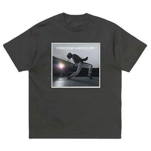 Freddie Mercury Men's Pastel Sparks T-Shirt Large Black