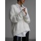 thumbnail image 1 of Cárdigan de punto grueso de lana de cachemira para mujer, suéter elegante de cuello en V con una sola botonadura y manga larga para otoño e invierno, chaqueta básica para mujer, 1 of 5