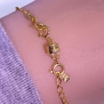 thumbnail image 6 of Necklace Clasps and Closures 14K Gold Plated 925 Sterling Silver Double Round Clasp Jewelry Clasps for Necklaces Bracelet, 6 of 8