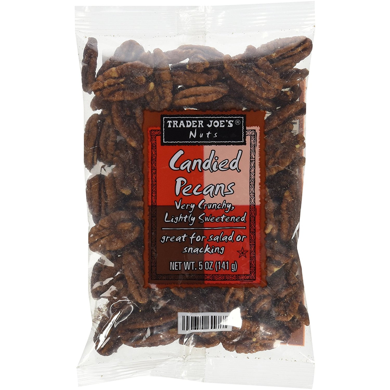 Durhams 7304240003 Praline Frosted Pecans  5.5 oz pack of 12