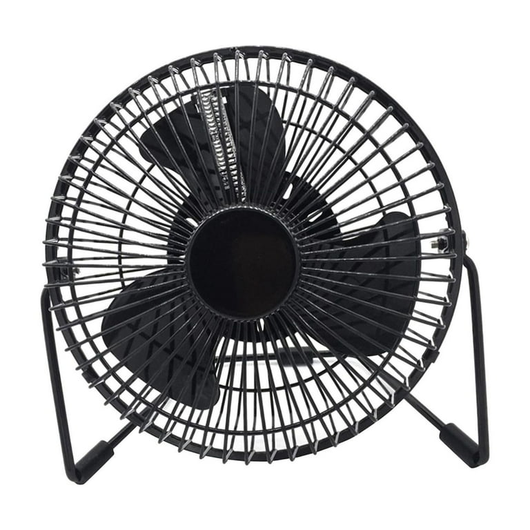 LED USB Clock Fan with Real Time Clock Display Function Summer